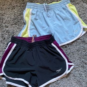 bundle of TWO Brooks running shorts